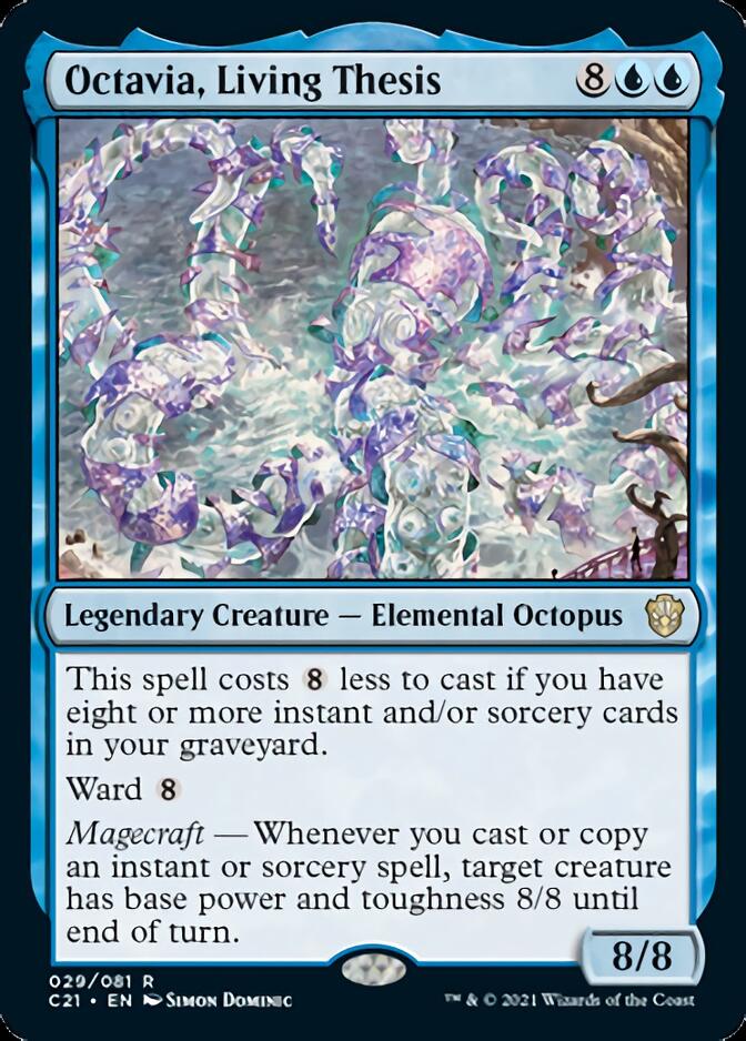 Octavia, Living Thesis [Commander 2021] Magic: The Gathering