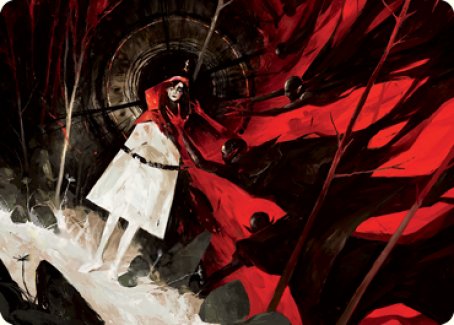 Curse of Hospitality Art Card [Innistrad: Crimson Vow Art Series] Magic: The Gathering
