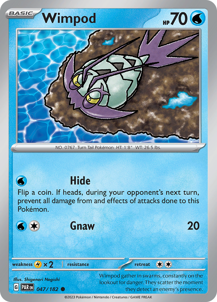 Wimpod (047/182) [Scarlet & Violet: Paradox Rift] Pokémon