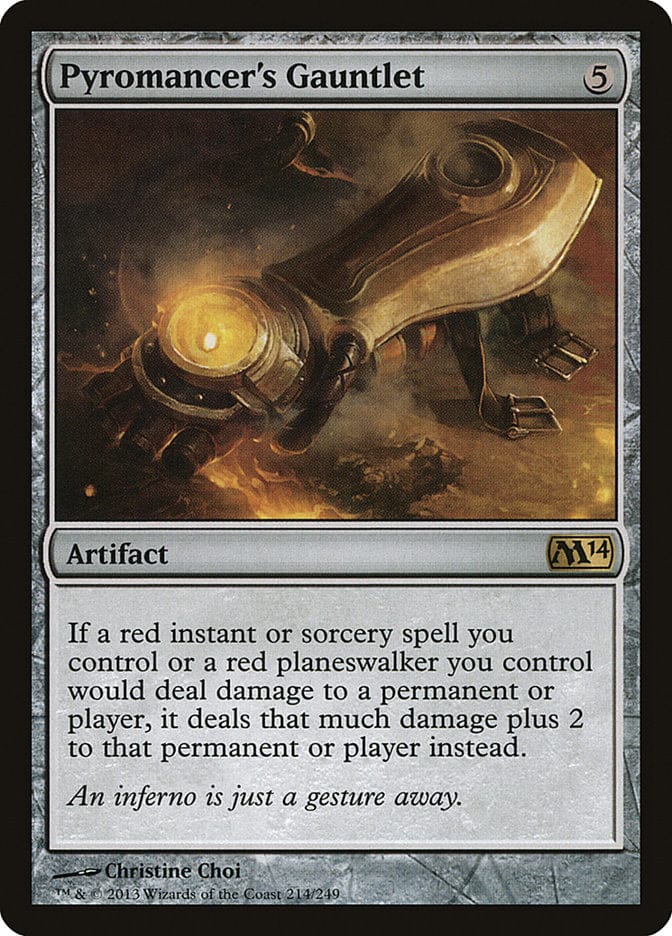 Pyromancer's Gauntlet [Magic 2014] Magic: The Gathering