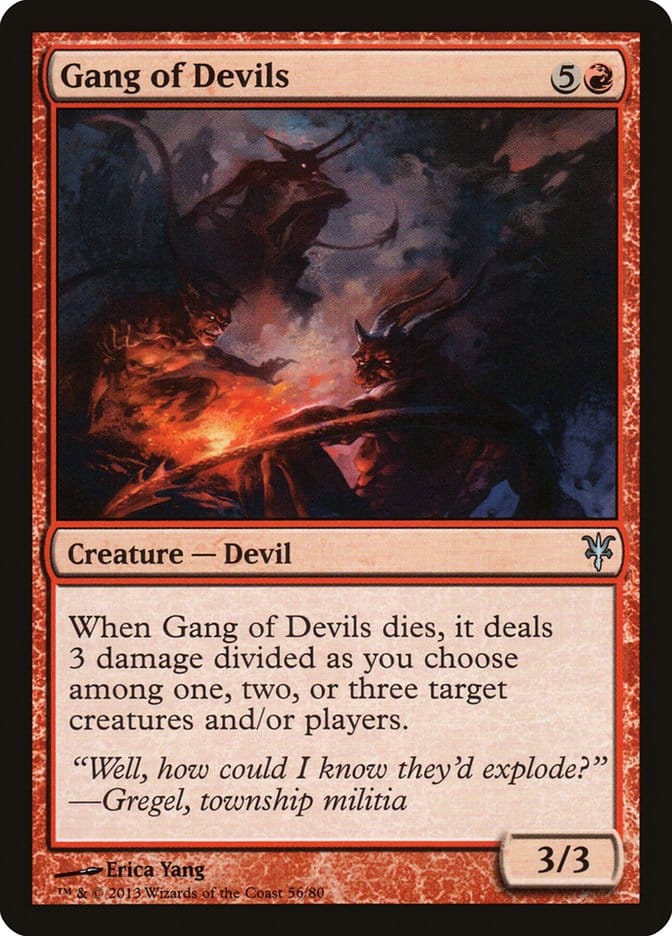 Gang of Devils [Duel Decks: Sorin vs. Tibalt] Magic: The Gathering