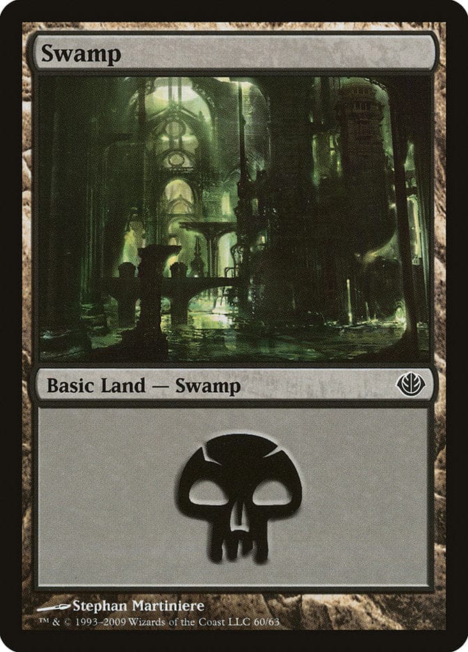 Swamp (60) [Duel Decks: Garruk vs. Liliana] Magic: The Gathering