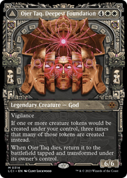 Ojer Taq, Deepest Foundation // Temple of Civilization (Showcase) [The Lost Caverns of Ixalan] Magic: The Gathering
