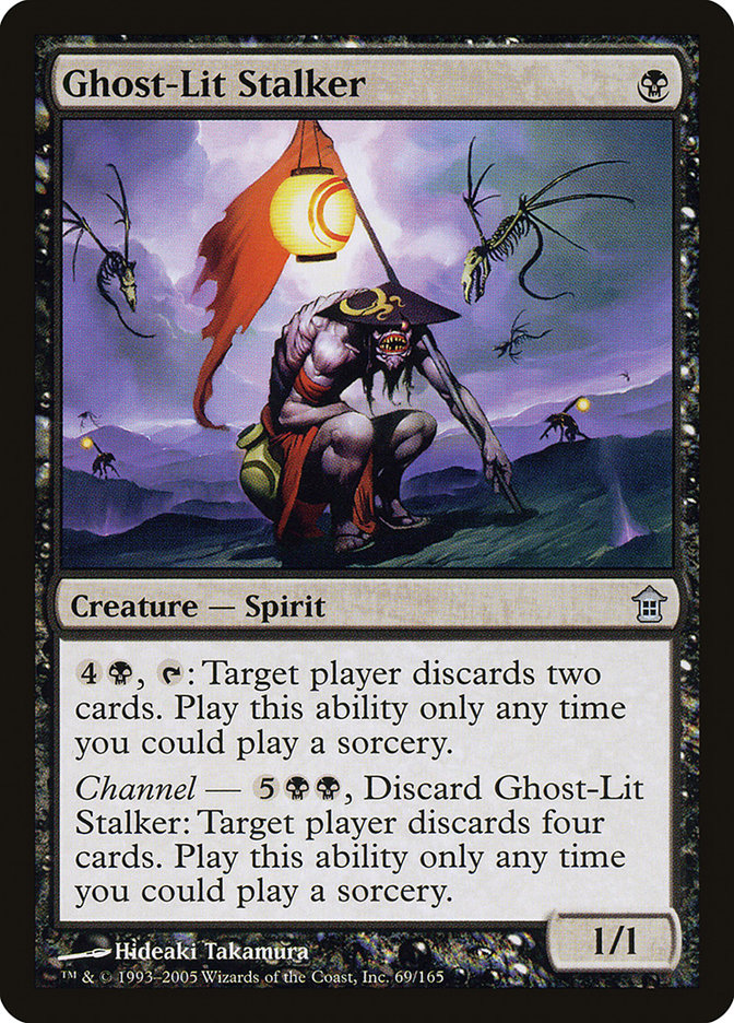 Ghost-Lit Stalker [Saviors of Kamigawa] Magic: The Gathering