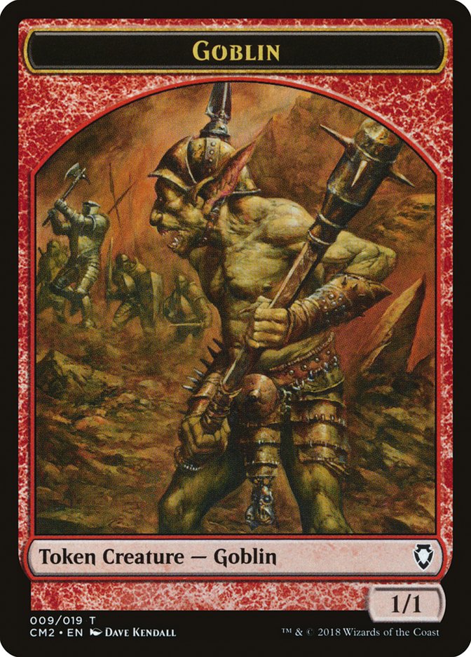 Goblin Token [Commander Anthology Volume II Tokens] Magic: The Gathering