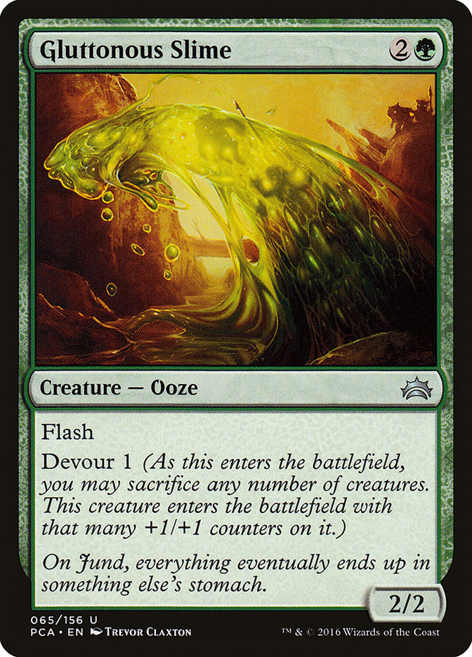 Gluttonous Slime [Planechase Anthology] Magic: The Gathering