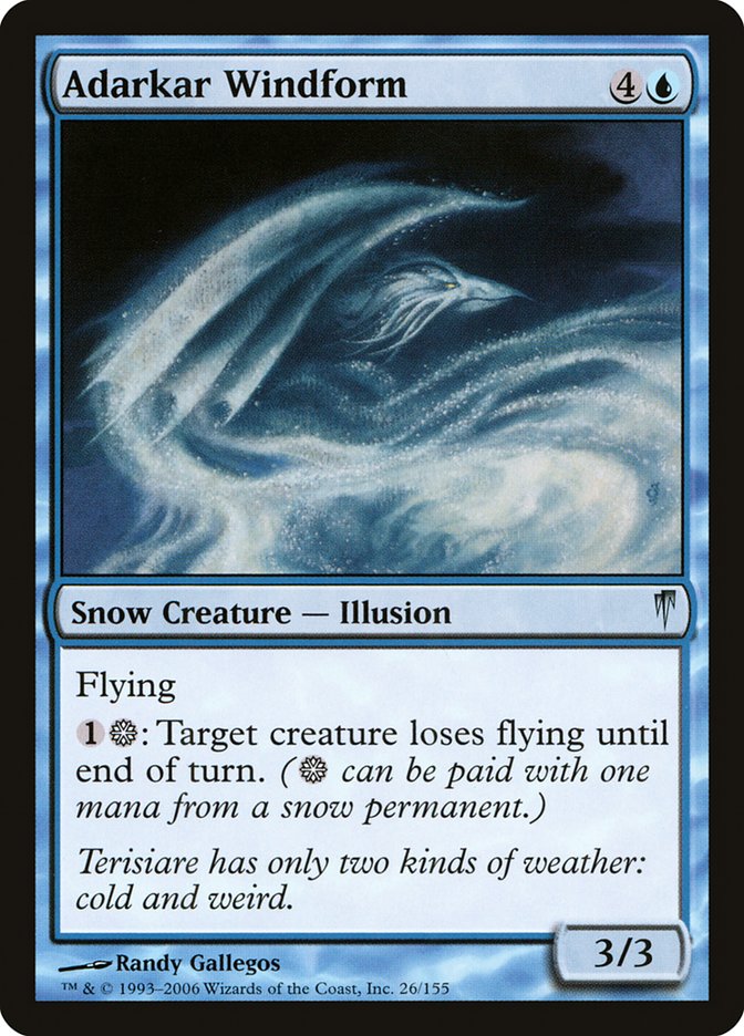 Adarkar Windform [Coldsnap] Magic: The Gathering