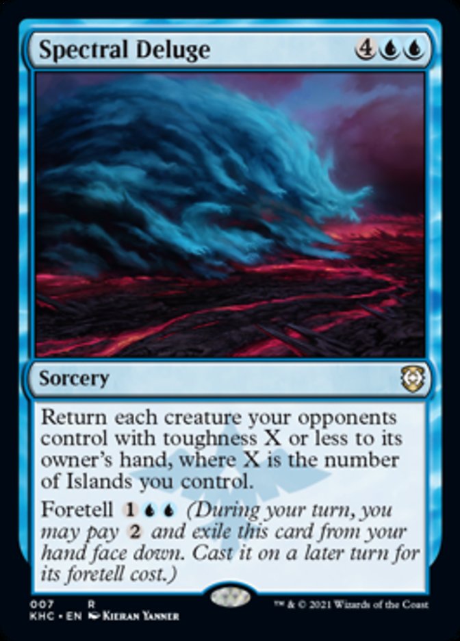 Spectral Deluge [Kaldheim Commander] Magic: The Gathering