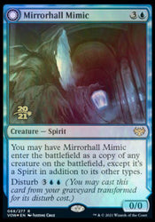 Mirrorhall Mimic // Ghastly Mimicry [Innistrad: Crimson Vow Prerelease Promos] Magic: The Gathering