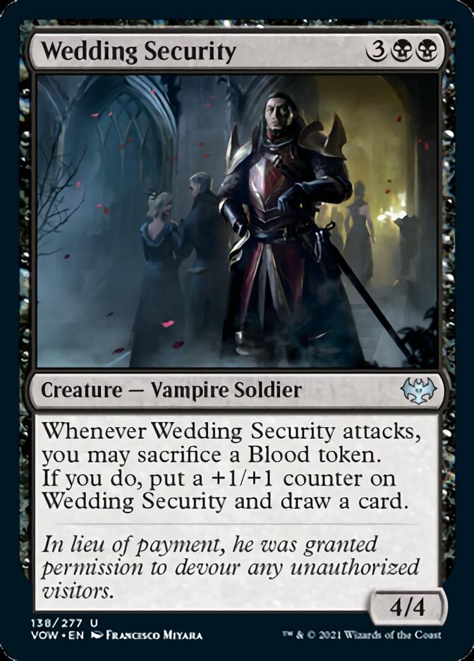 Wedding Security [Innistrad: Crimson Vow] Magic: The Gathering
