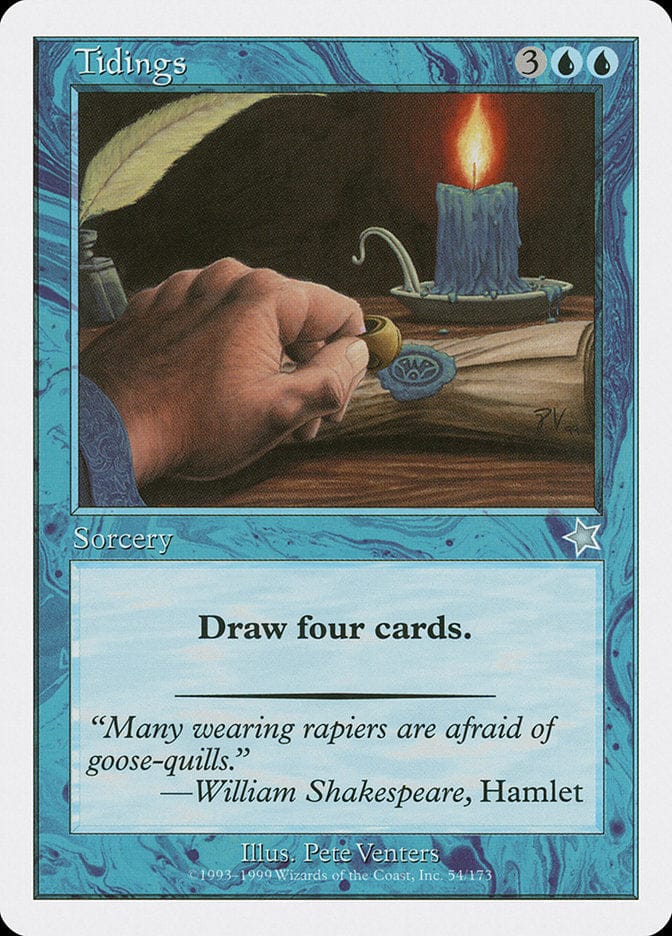 Tidings [Starter 1999] Magic: The Gathering