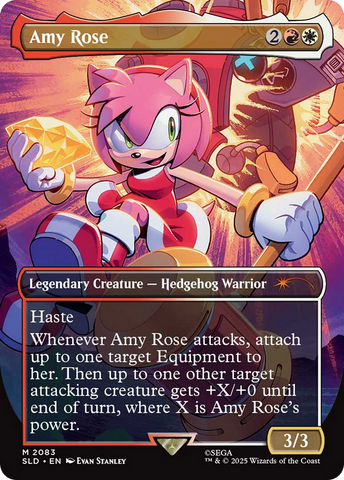 Amy Rose (Rainbow Foil) [Secret Lair Drop Series] Magic: The Gathering
