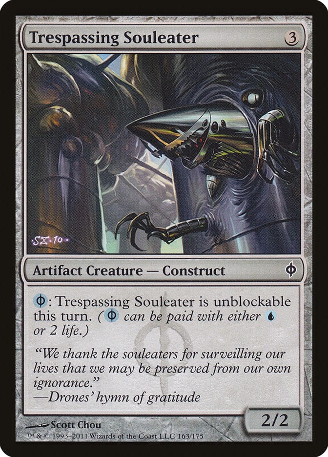 Trespassing Souleater [New Phyrexia] Magic: The Gathering