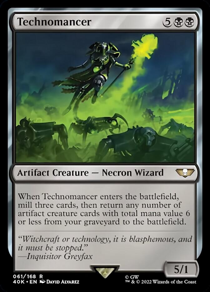 Technomancer [Warhammer 40,000] Magic: The Gathering