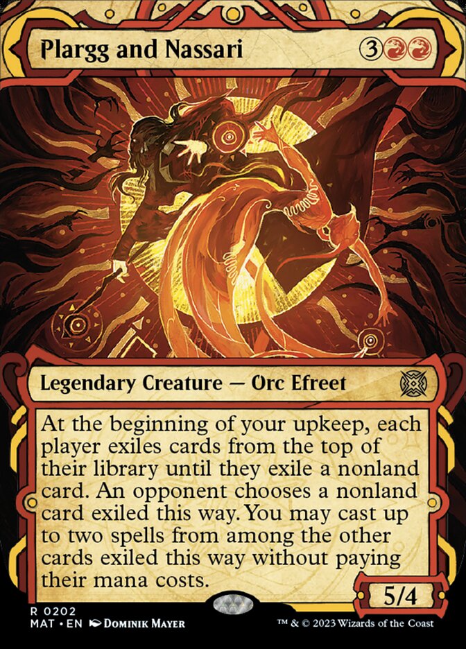 Plargg and Nassari (Showcase Halo Foil) [March of the Machine: The Aftermath] Magic: The Gathering