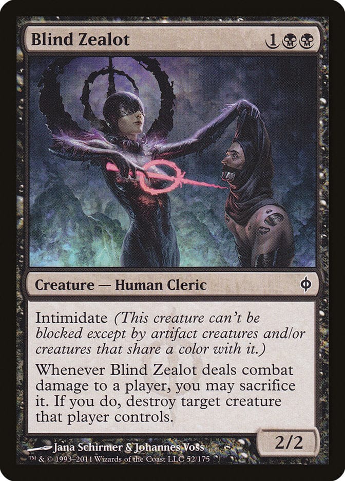 Blind Zealot [New Phyrexia] Magic: The Gathering