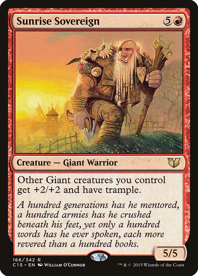 Sunrise Sovereign [Commander 2015] Magic: The Gathering