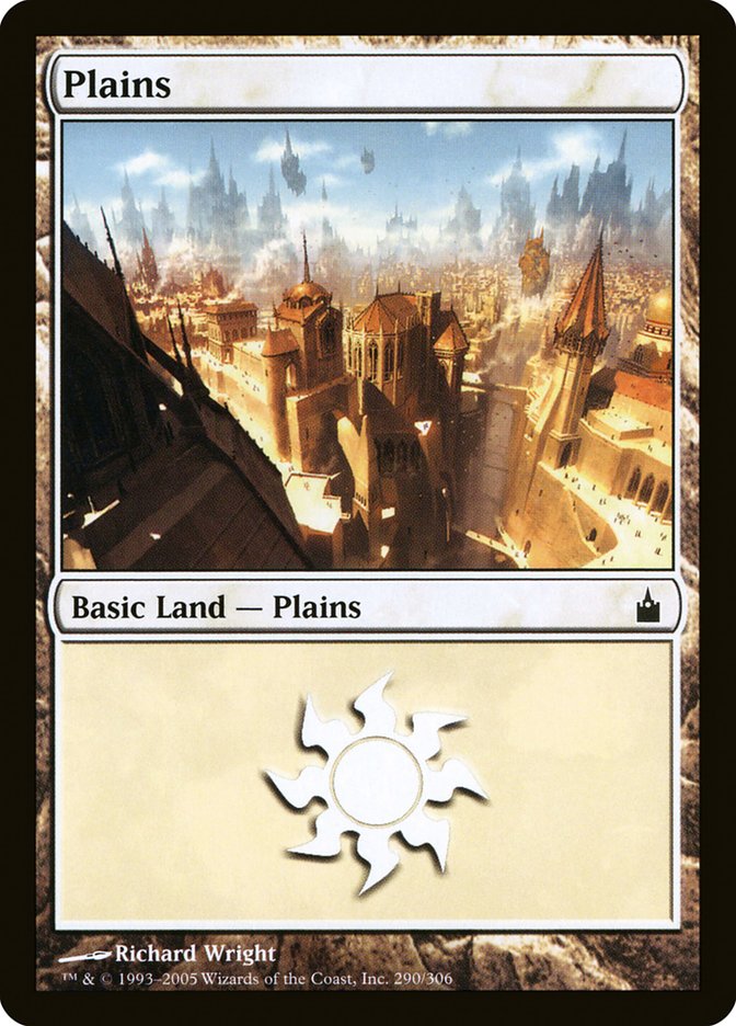 Plains (290) [Ravnica: City of Guilds] Magic: The Gathering