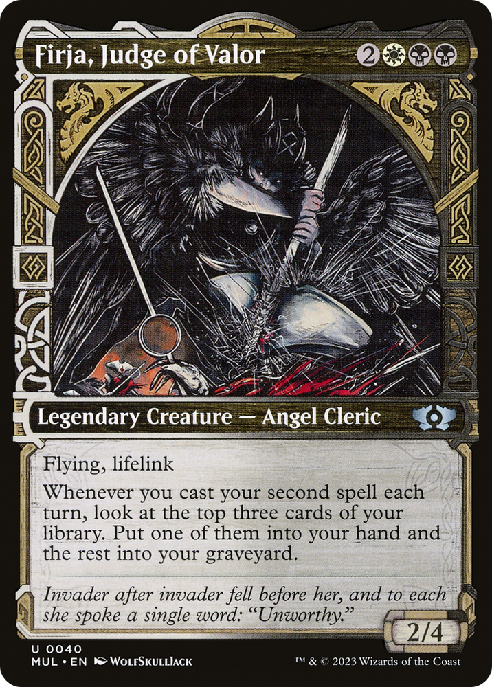 Firja, Judge of Valor [Multiverse Legends] Magic: The Gathering