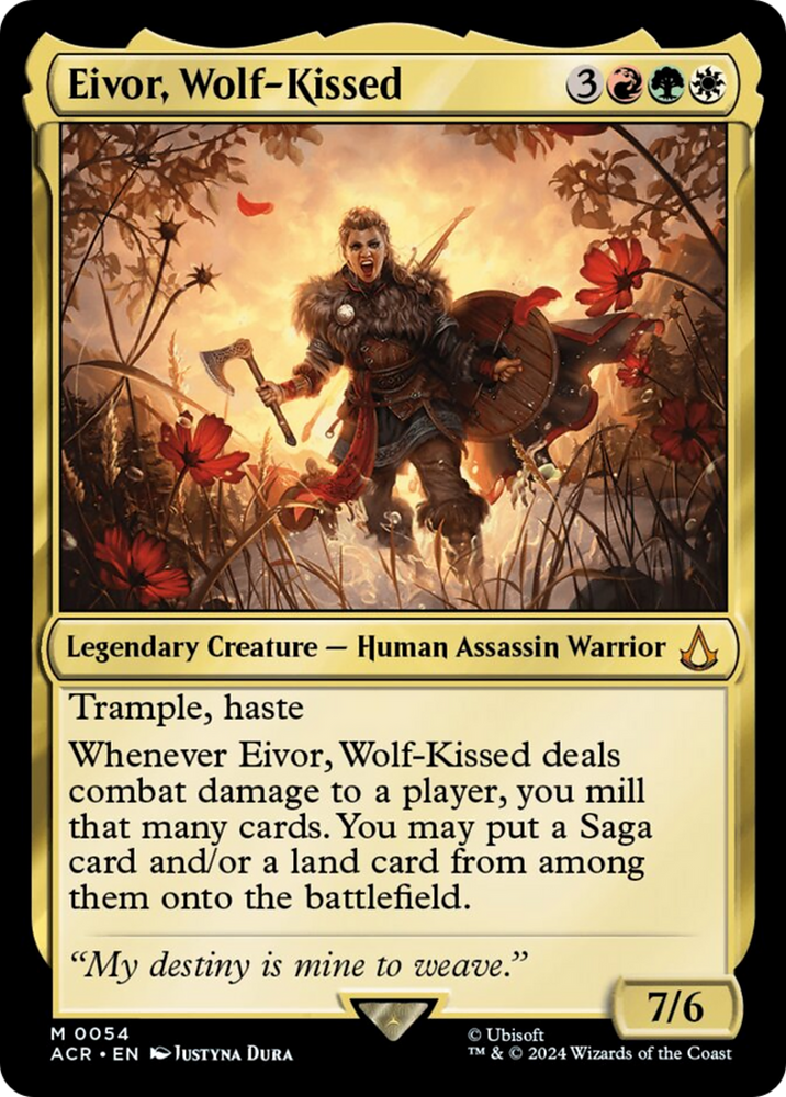 Eivor, Wolf-Kissed [Assassin's Creed] Magic: The Gathering