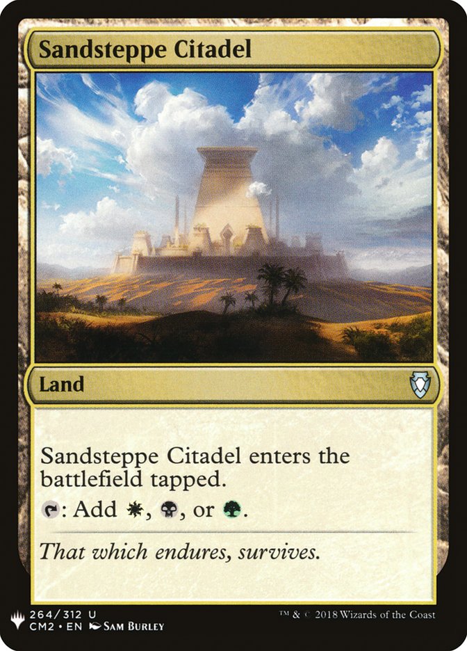 Sandsteppe Citadel [Mystery Booster] Magic: The Gathering