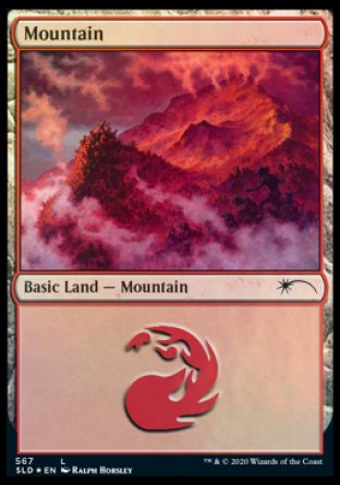 Mountain (Goblins) (567) [Secret Lair Drop Promos] Magic: The Gathering
