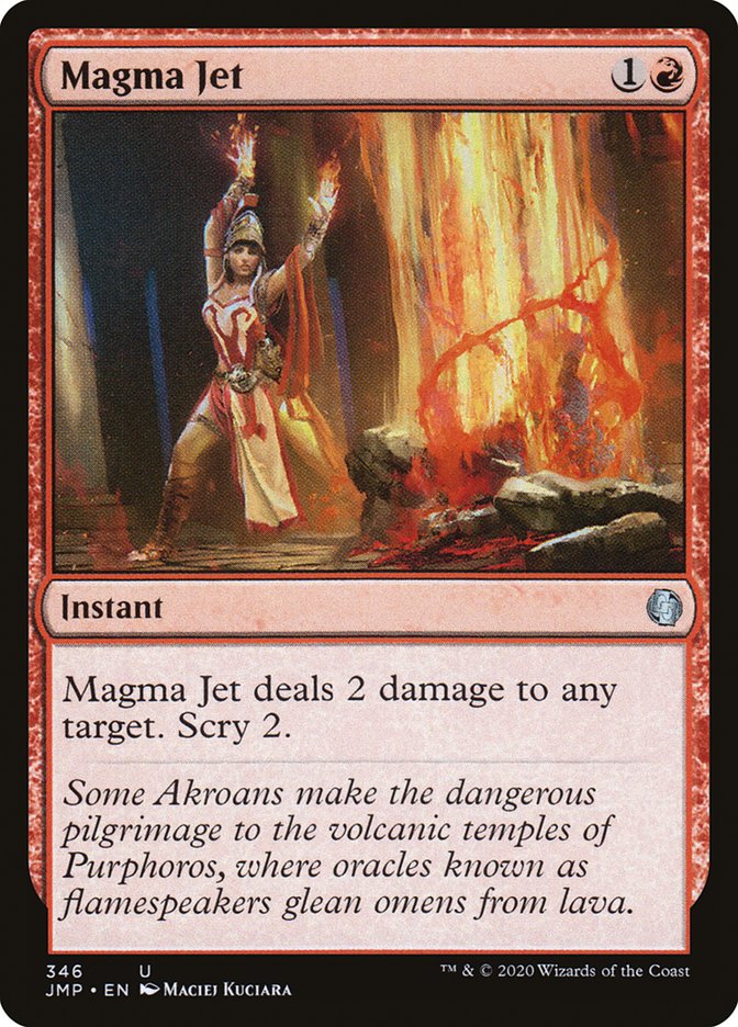 Magma Jet [Jumpstart] Magic: The Gathering