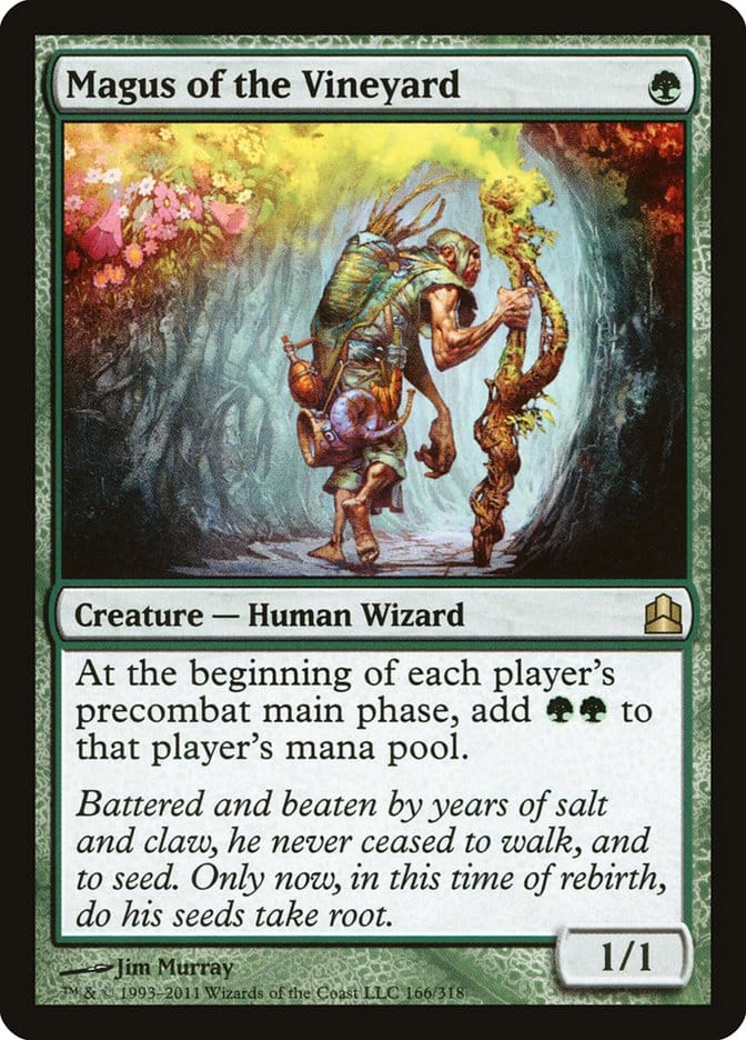 Magus of the Vineyard [Commander 2011] Magic: The Gathering