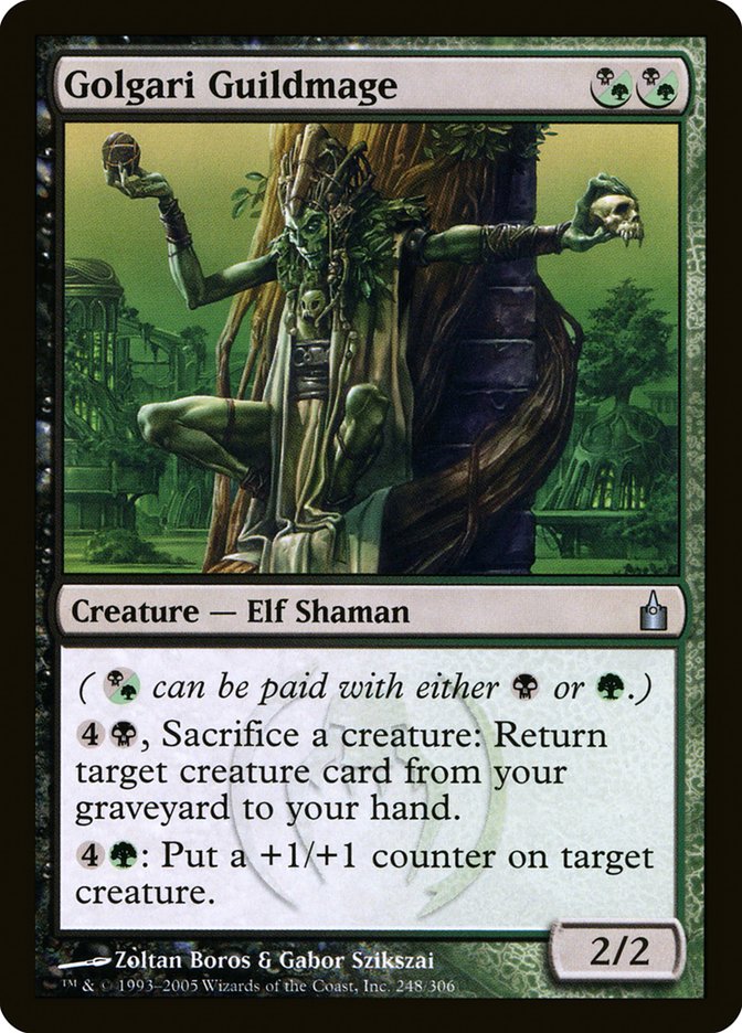 Golgari Guildmage [Ravnica: City of Guilds] Magic: The Gathering