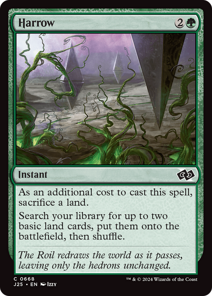 Harrow [Foundations Jumpstart] Magic: The Gathering
