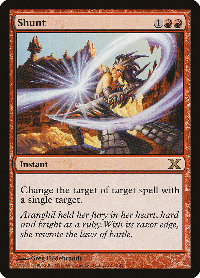 Shunt [Tenth Edition] Magic: The Gathering