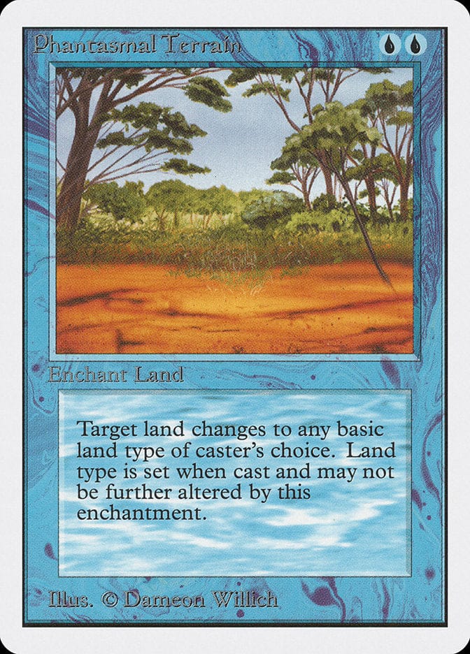 Phantasmal Terrain [Unlimited Edition] Magic: The Gathering