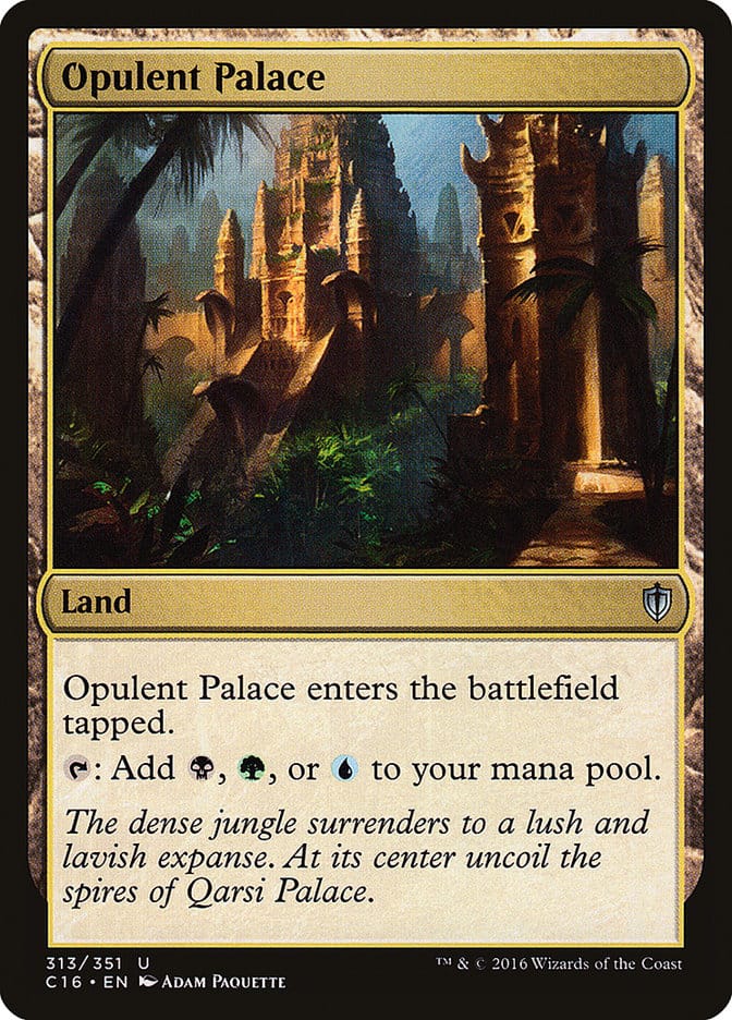Opulent Palace [Commander 2016] Magic: The Gathering