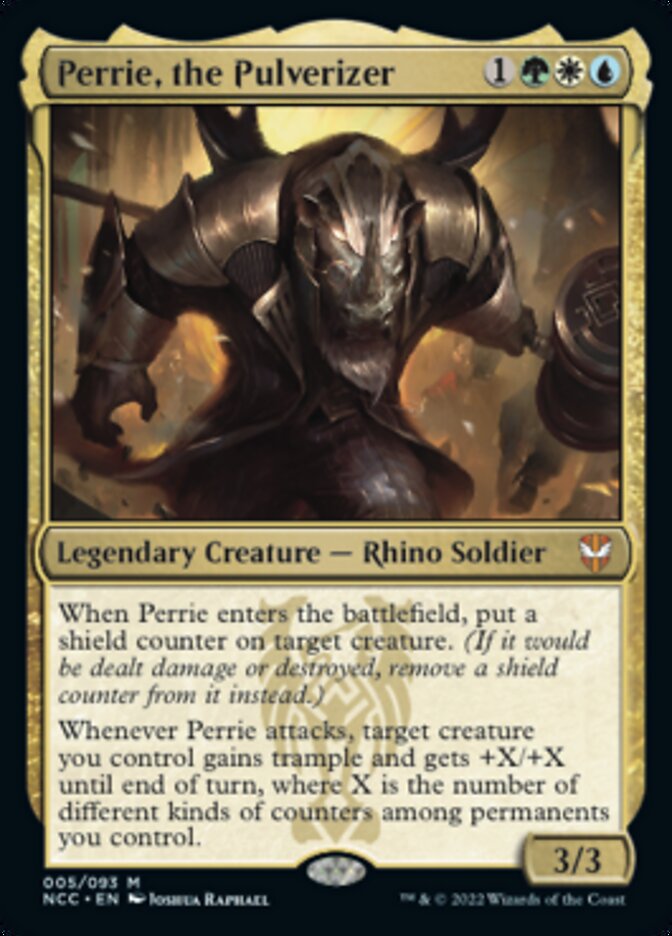 Perrie, the Pulverizer [Streets of New Capenna Commander] Magic: The Gathering
