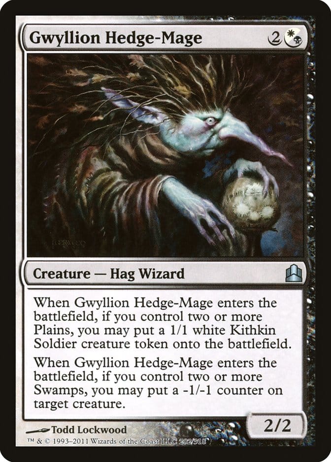 Gwyllion Hedge-Mage [Commander 2011] Magic: The Gathering
