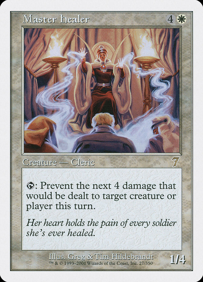 Master Healer [Seventh Edition] Magic: The Gathering