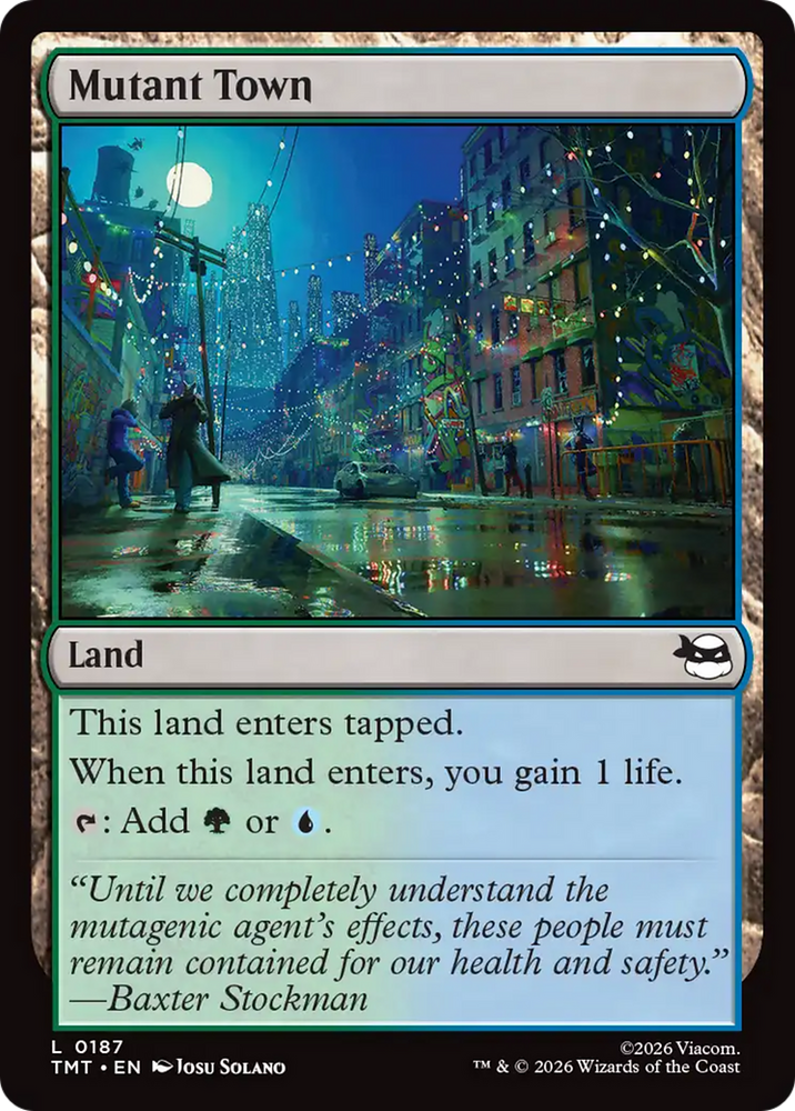 Mutant Town [Teenage Mutant Ninja Turtles] Magic: The Gathering