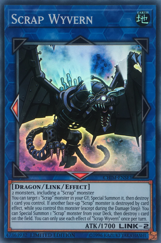 Scrap Wyvern [CHIM-ENSE1] Super Rare - Yugioh Cards For Your TCG Needs!
