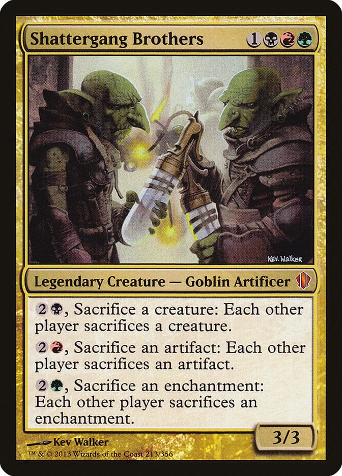 Shattergang Brothers [Commander 2013] Magic: The Gathering