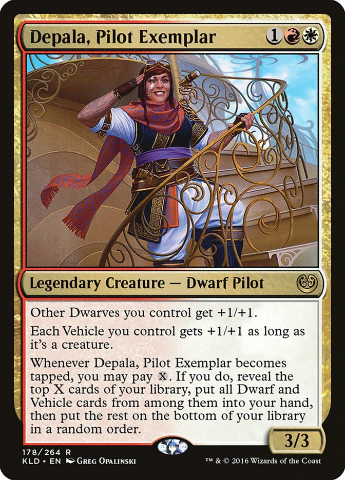 Depala, Pilot Exemplar [Kaladesh] Magic: The Gathering