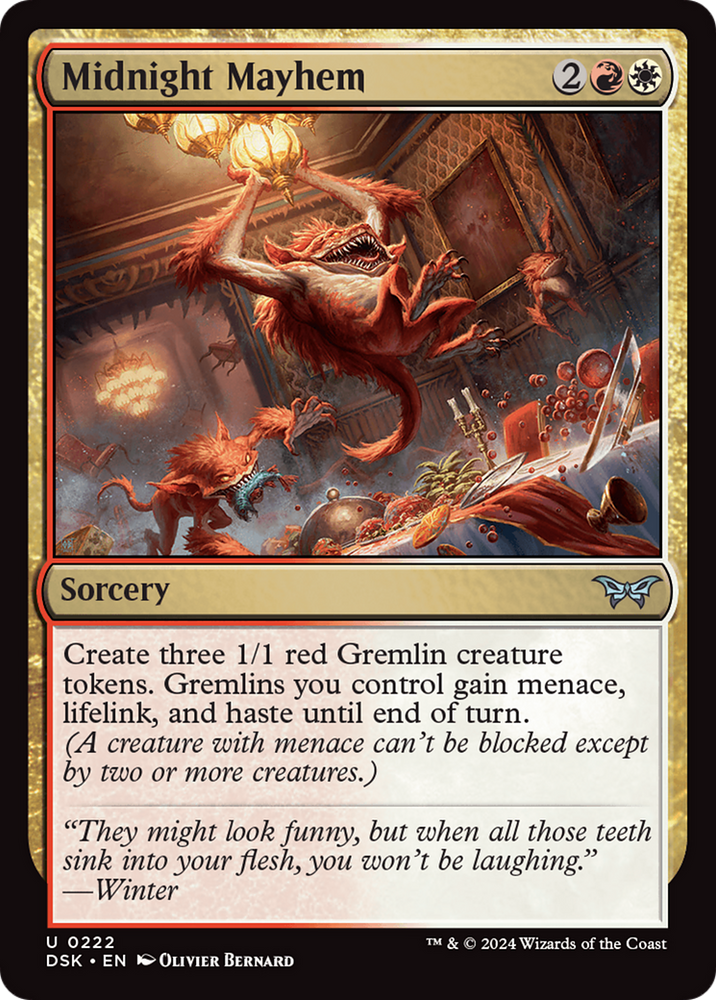 Midnight Mayhem [Duskmourn: House of Horror] Magic: The Gathering
