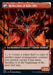 Fable of the Mirror-Breaker // Reflection of Kiki-Jiki (Extended Art) [Kamigawa: Neon Dynasty] Magic: The Gathering
