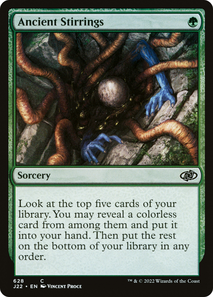 Ancient Stirrings [Jumpstart 2022] Magic: The Gathering