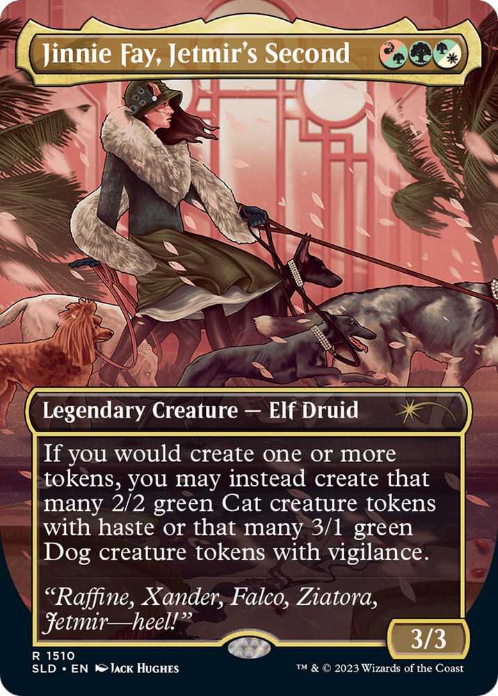 Jinnie Fay, Jetmir's Second // Jinnie Fay, Jetmir's Second [Secret Lair Commander Deck: Raining Cats and Dogs] Magic: The Gathering