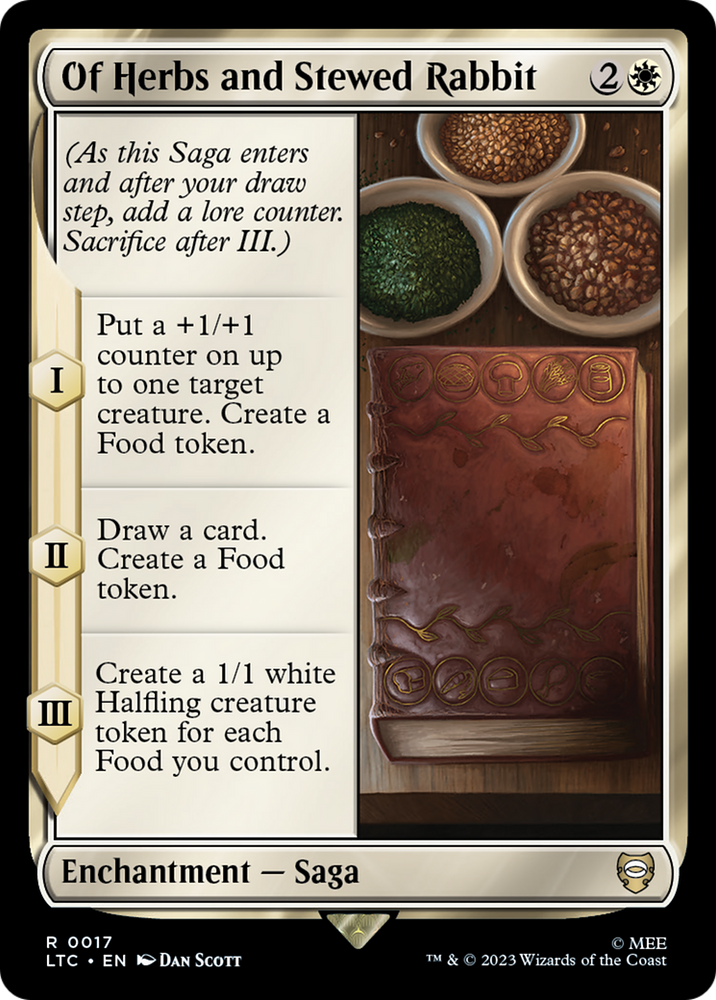 Of Herbs and Stewed Rabbit [The Lord of the Rings: Tales of Middle-Earth Commander] Magic: The Gathering