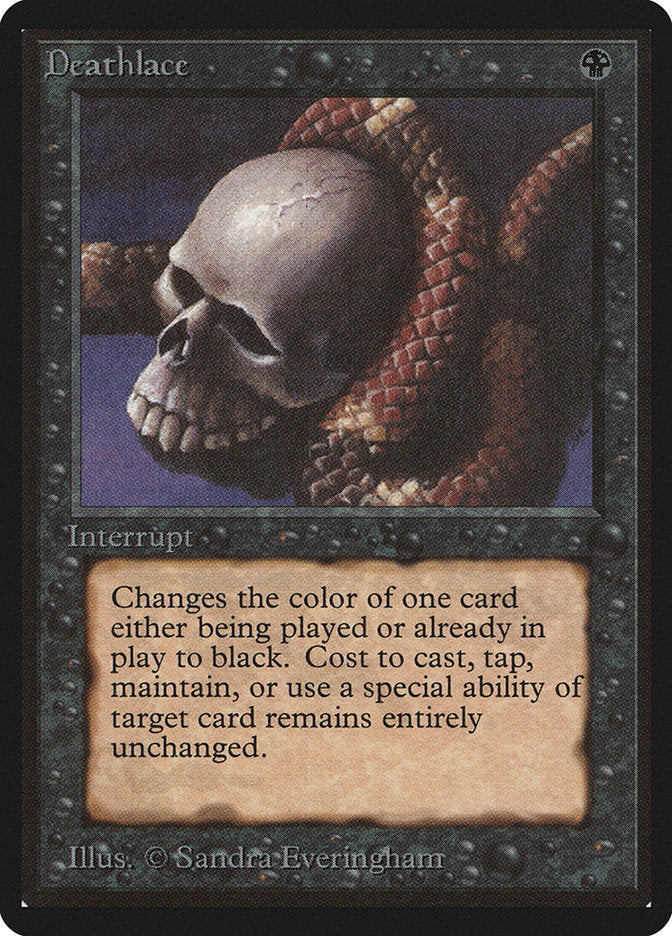 Deathlace [Beta Edition] Magic: The Gathering