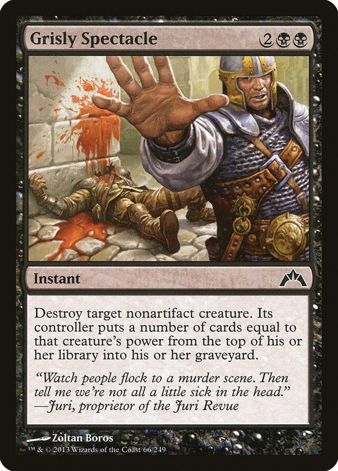Grisly Spectacle [Gatecrash] Magic: The Gathering