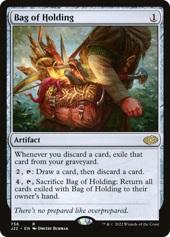 Bag of Holding [Jumpstart 2022] Magic: The Gathering