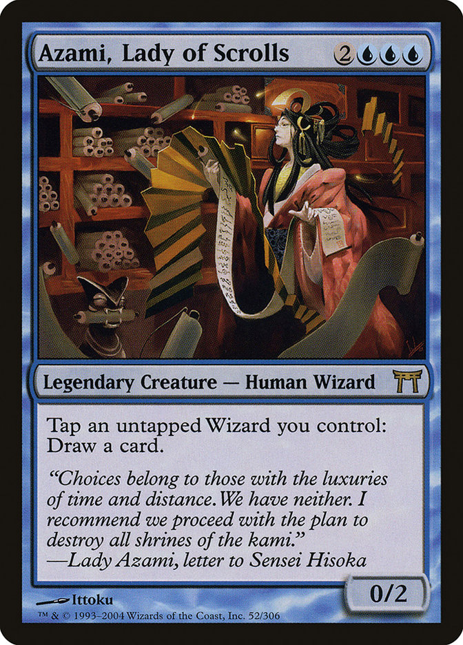 Azami, Lady of Scrolls [Champions of Kamigawa] Magic: The Gathering