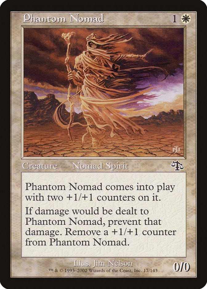 Phantom Nomad [Judgment] Magic: The Gathering
